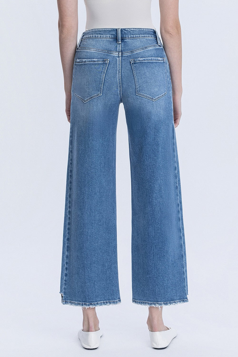 JEANS PIERNA ANCHA 28" MEZCLILLA PREMIUM