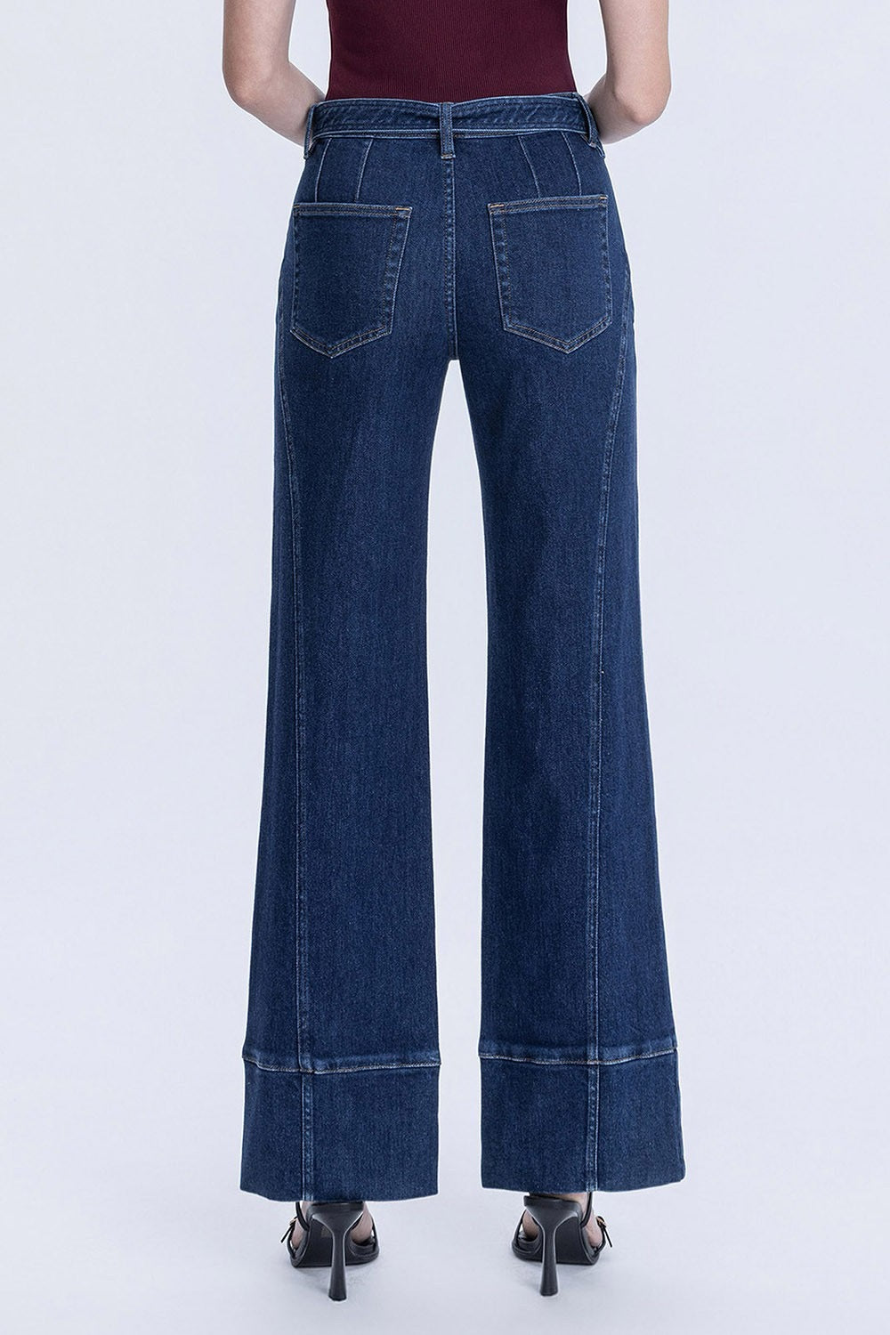 JEANS PIERNA ANCHA 32" MEZCLILLA PREMIUM