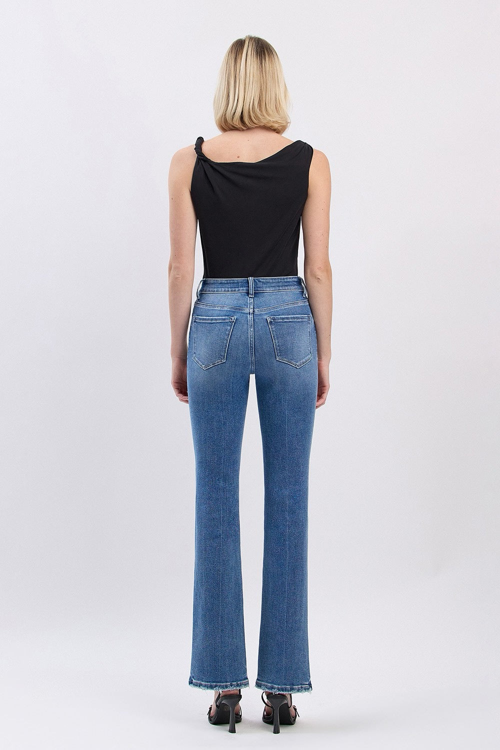 JEANS PIERNA BOOTCUT 32" MEZCLILLA PREMIUM