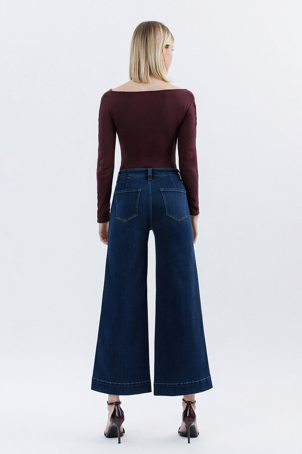 JEANS PIERNA ANCHA 28" MEZCLILLA PREMIUM