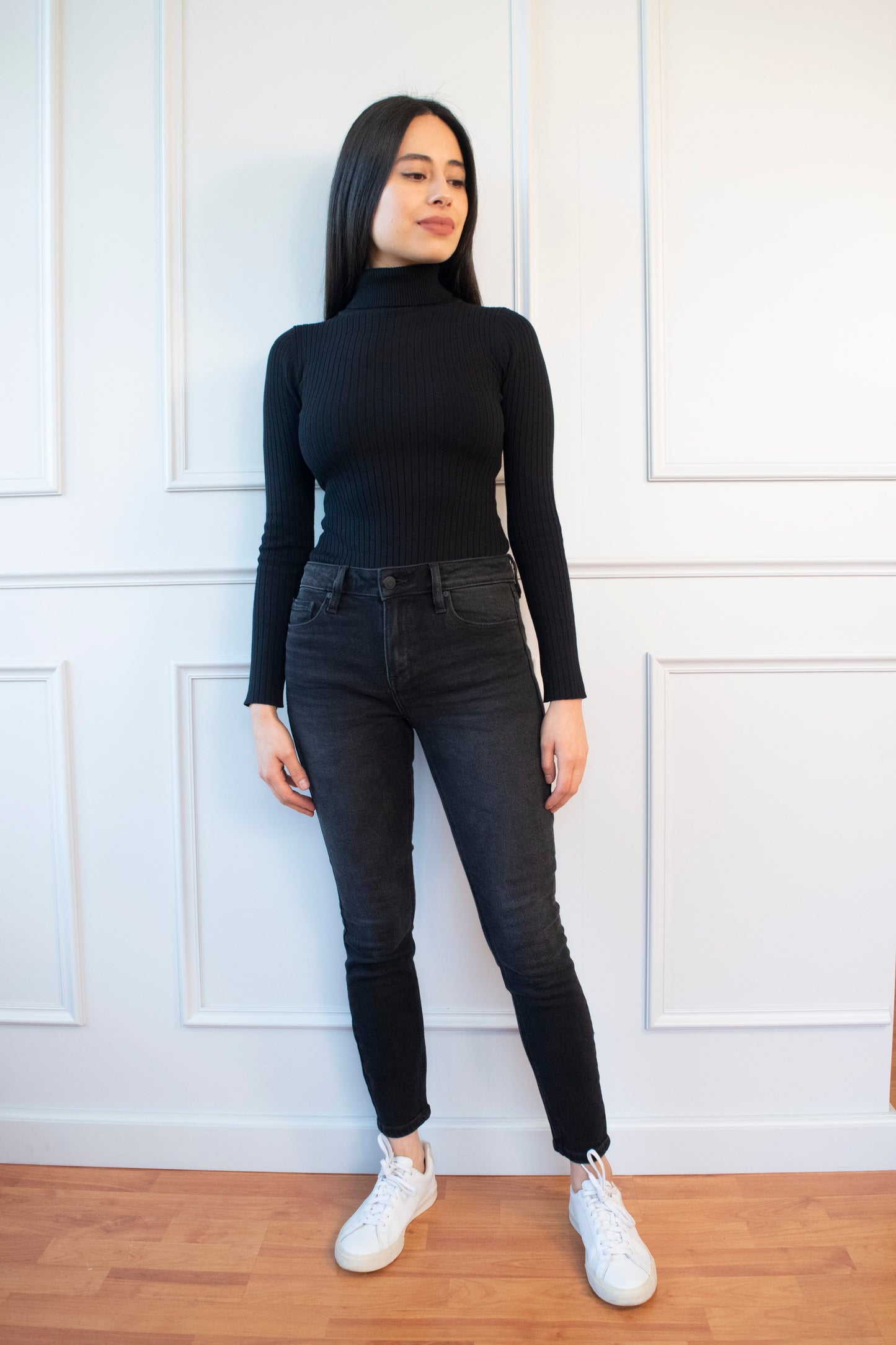 JEANS PREMIUM ENTUBADO TIRO ALTO