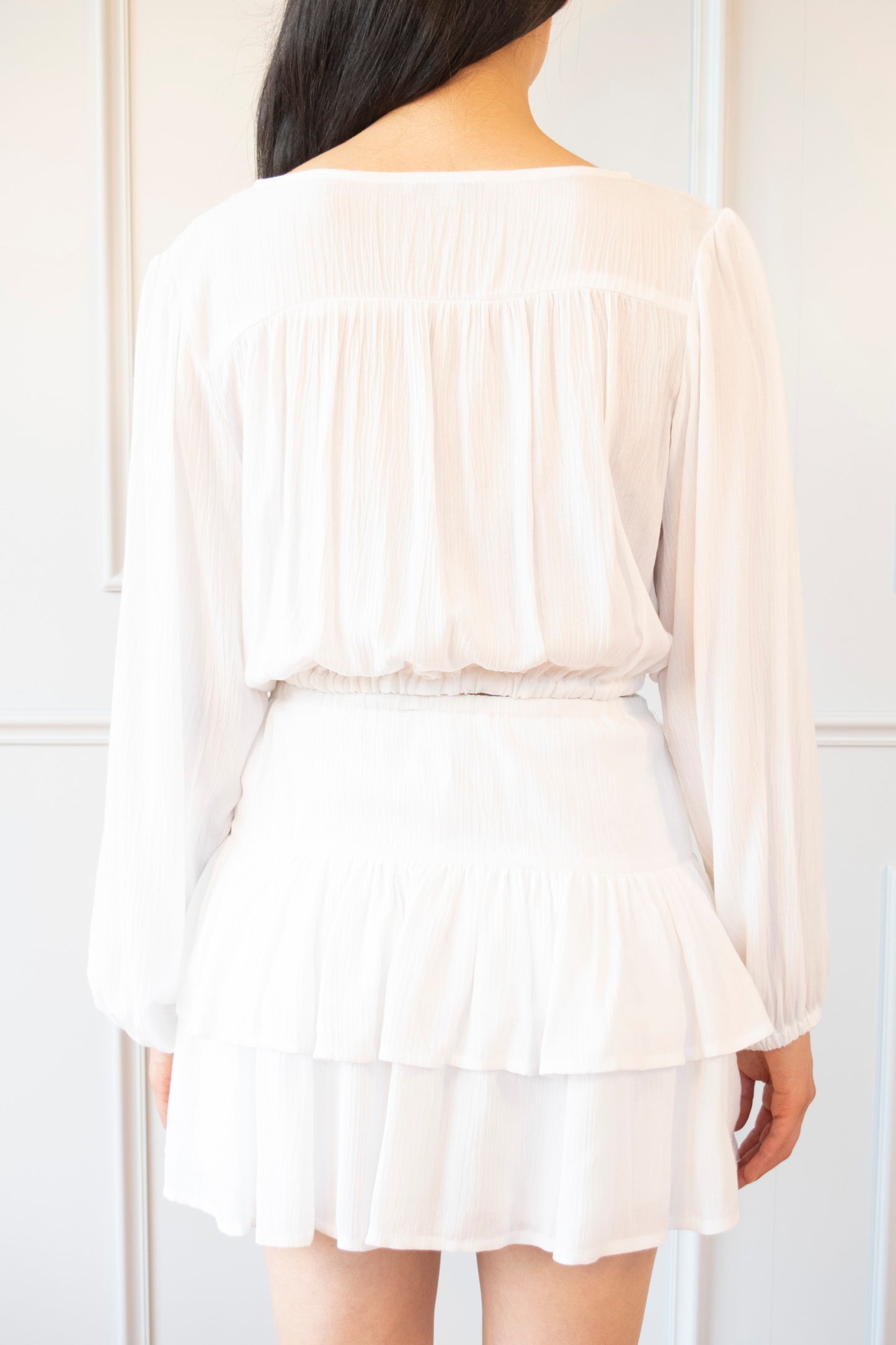 CONJUNTO BLUSA-FALDA SHORT