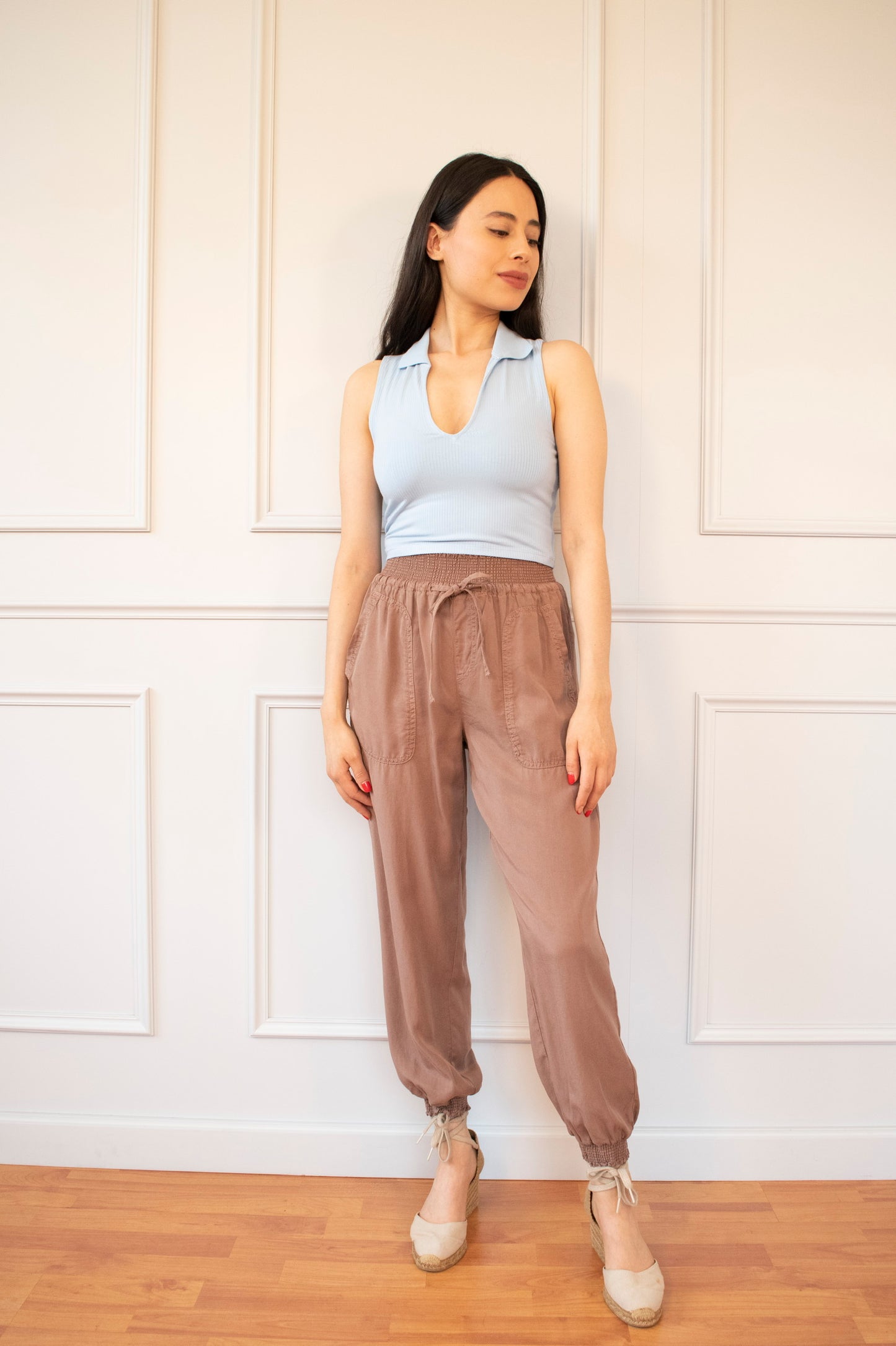 JOGGER TENCEL ELÁSTICO