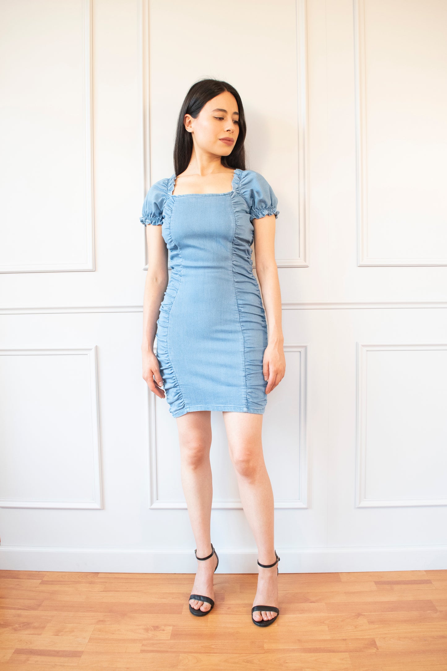 VESTIDO DENIM AJUSTADO