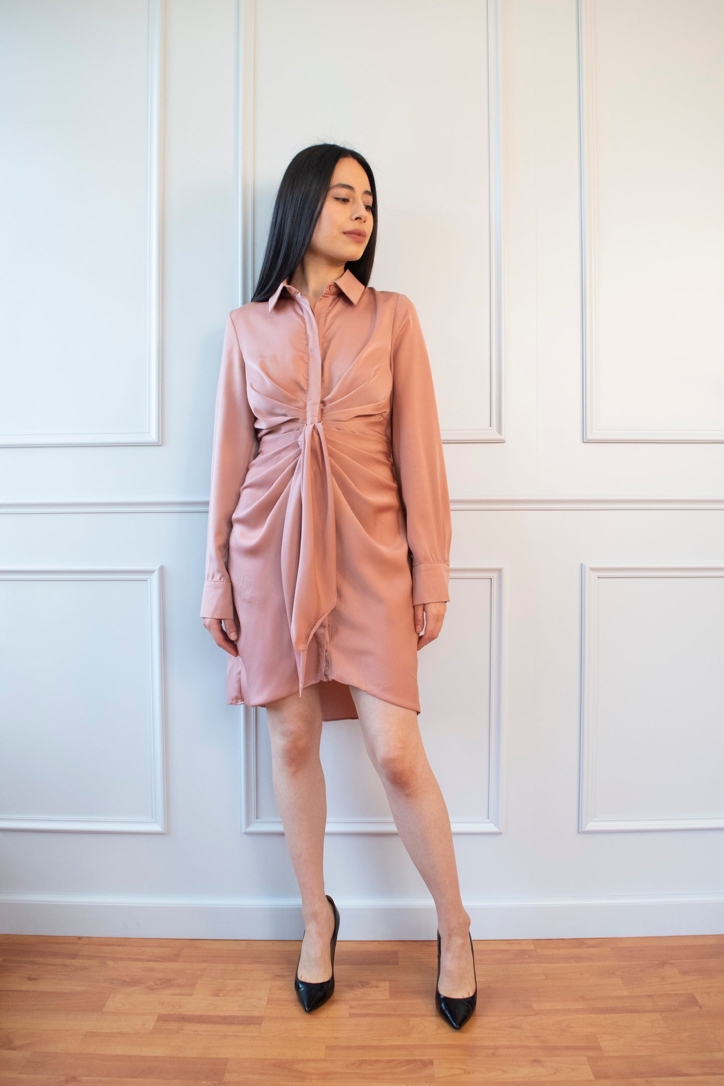 VESTIDO PREMIUM DRAPEADO