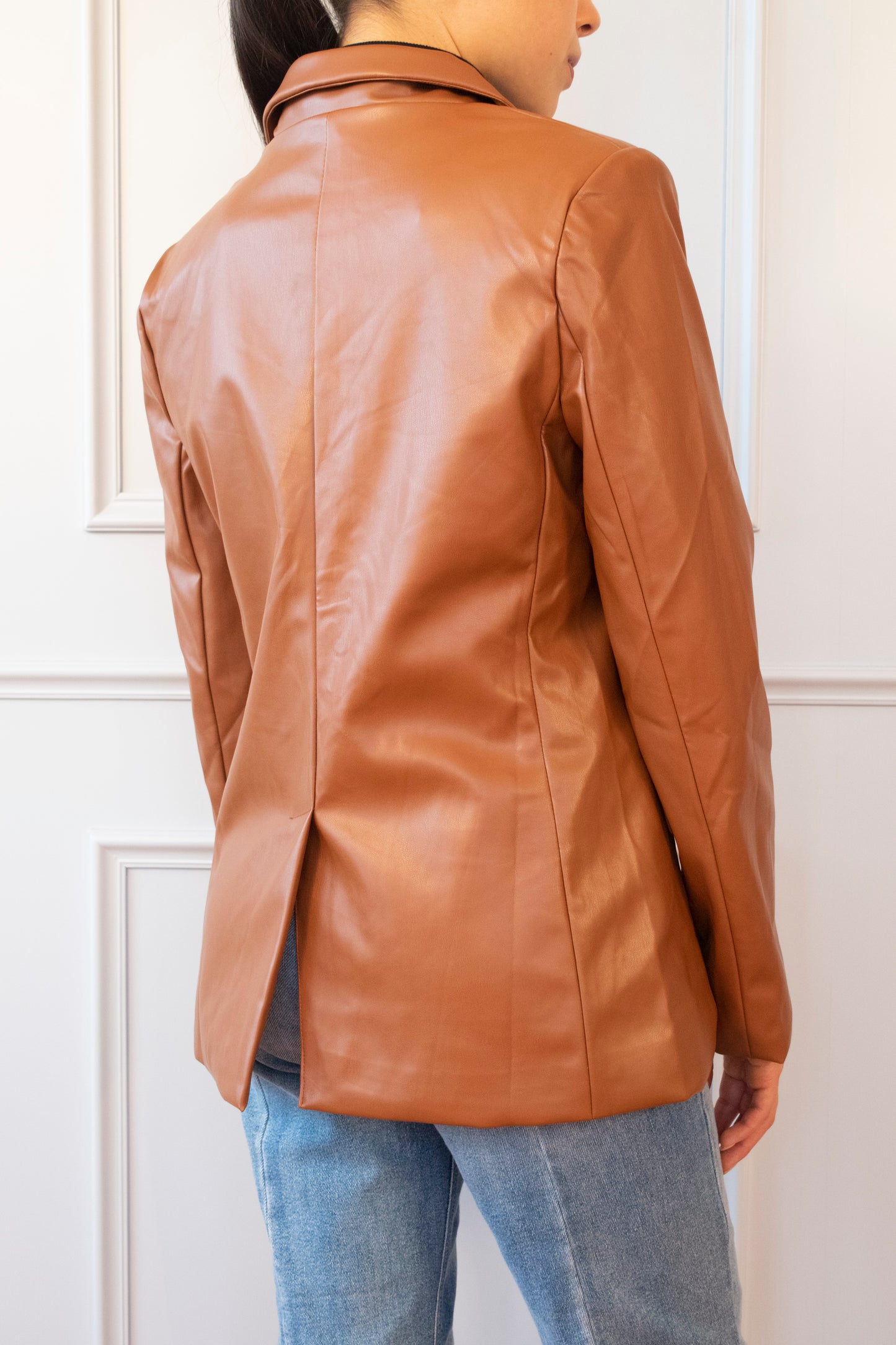 BLAZER EFECTO PIEL