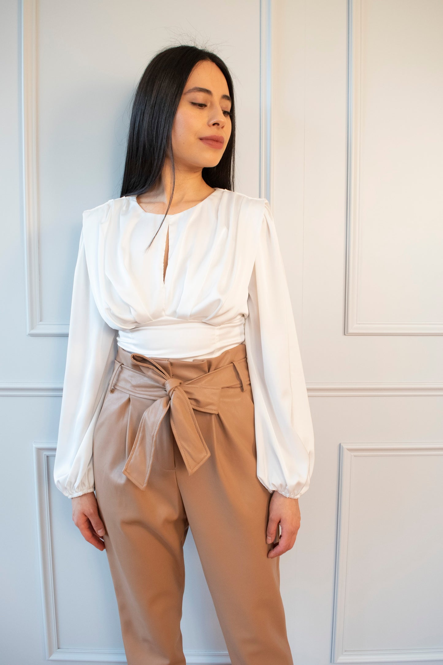 BLUSA PREMIUM DETALLE PLISADO