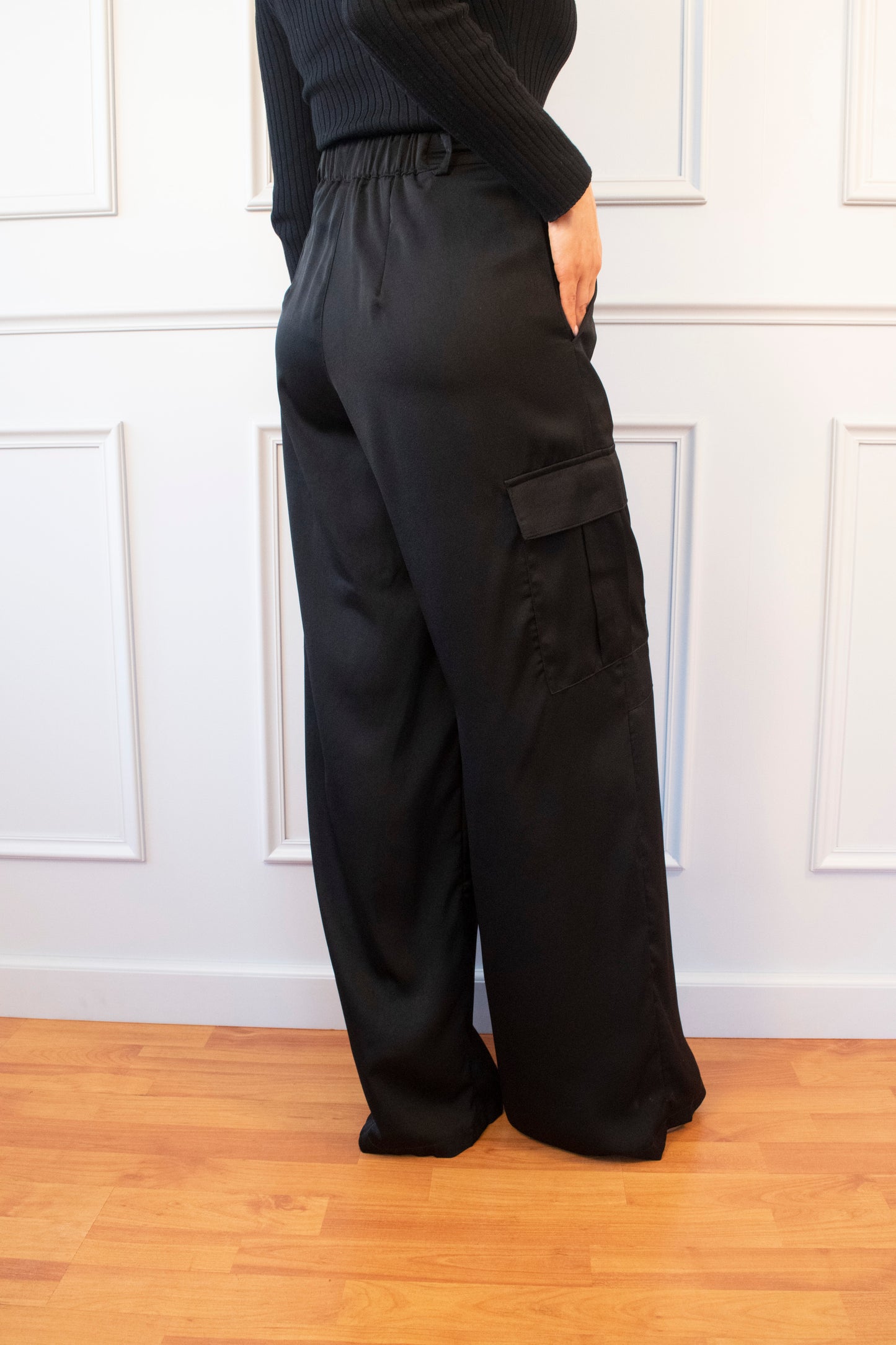 PANTALON PREMIUM CARGO SATINADO