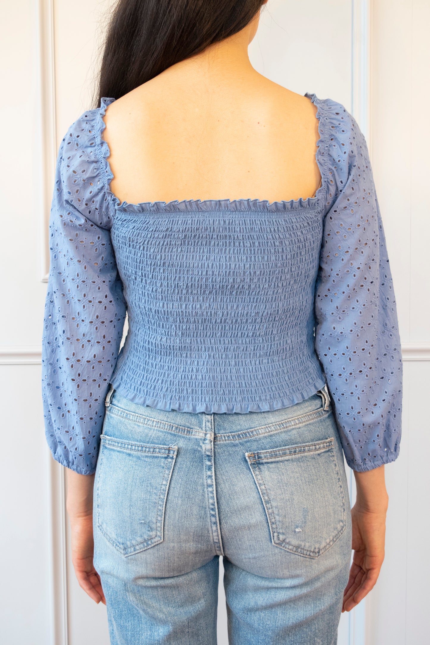 BLUSA ELASTICO ALGODÓN
