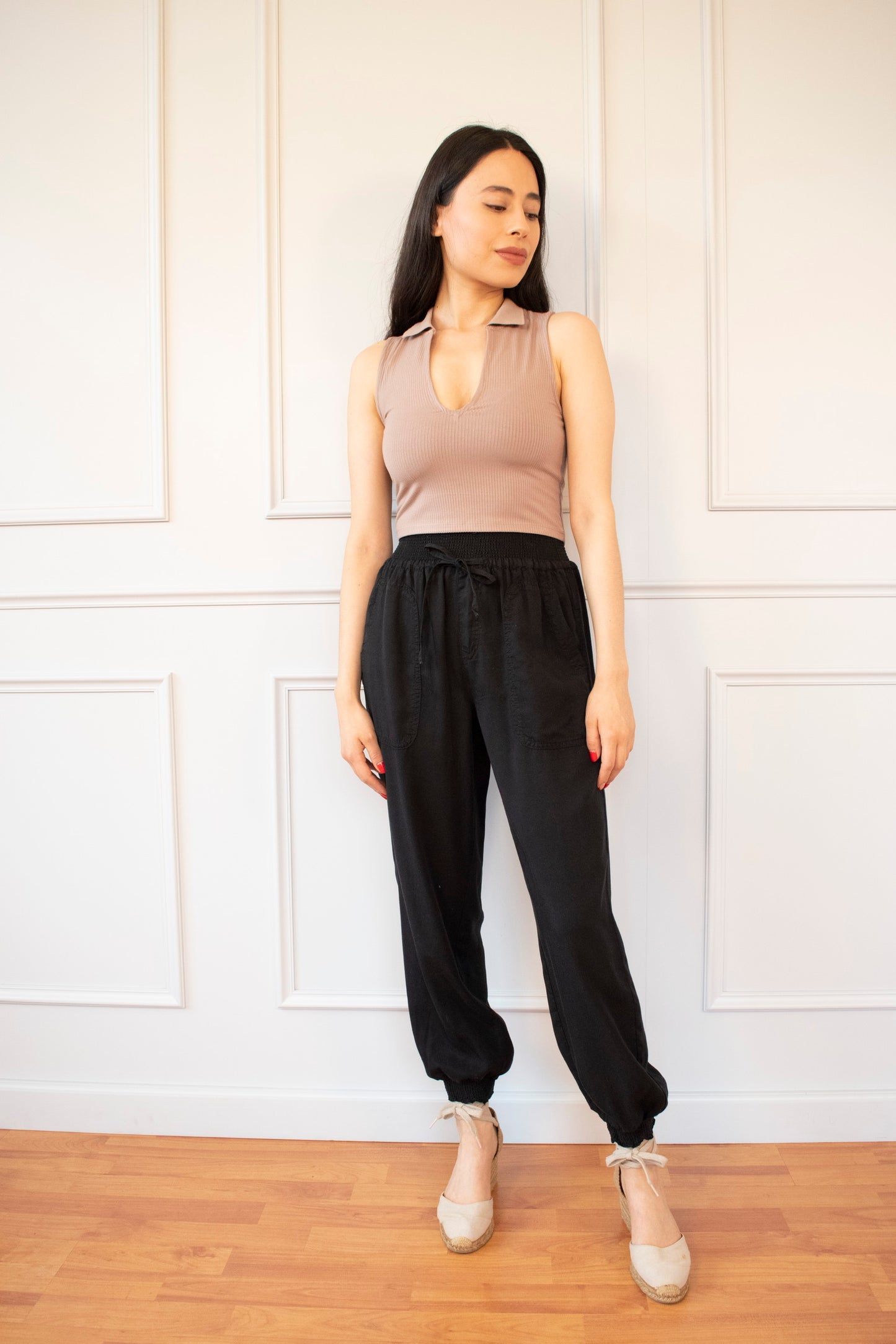 JOGGER TENCEL ELÁSTICO