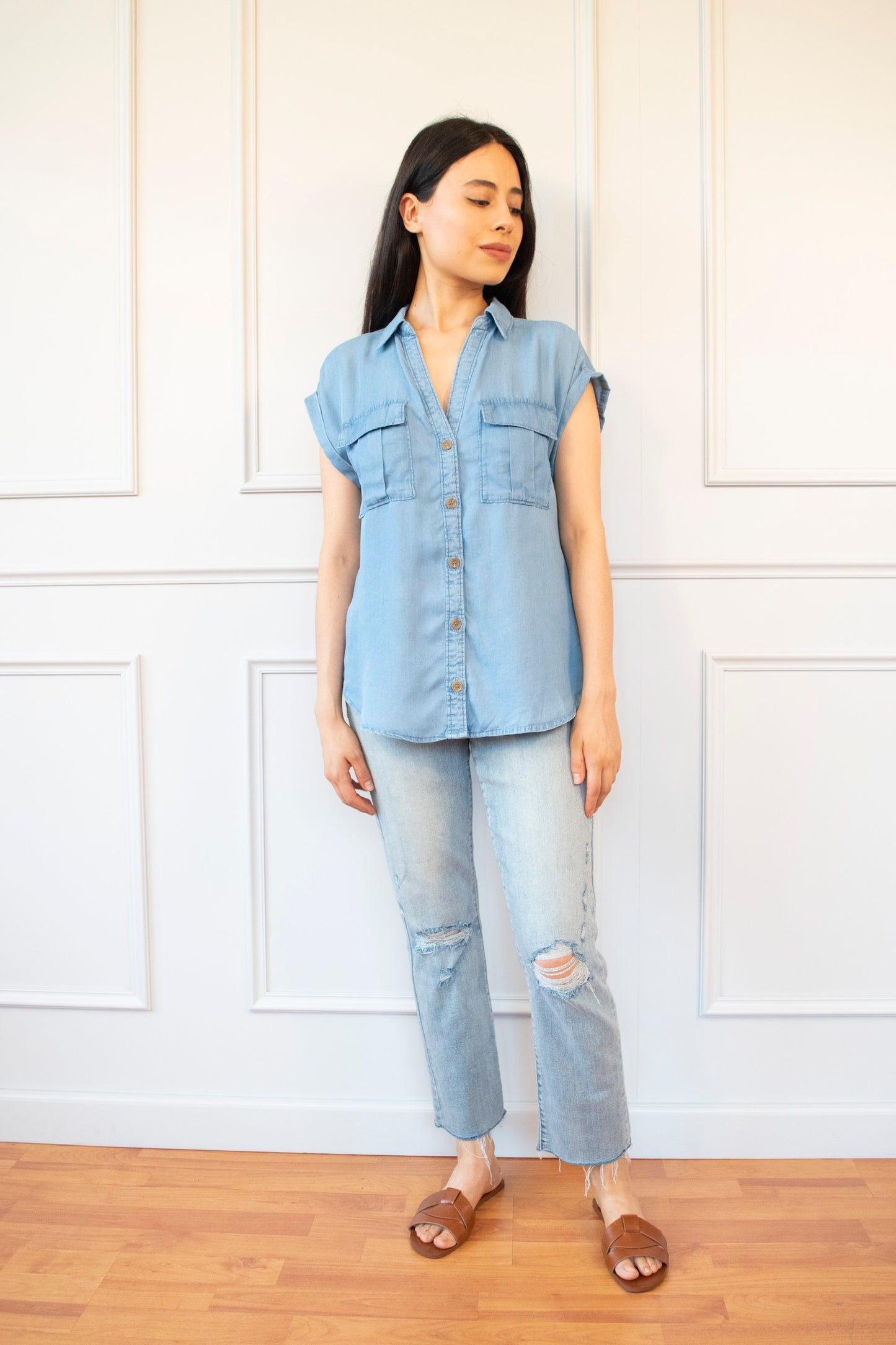 CAMISA TENCEL