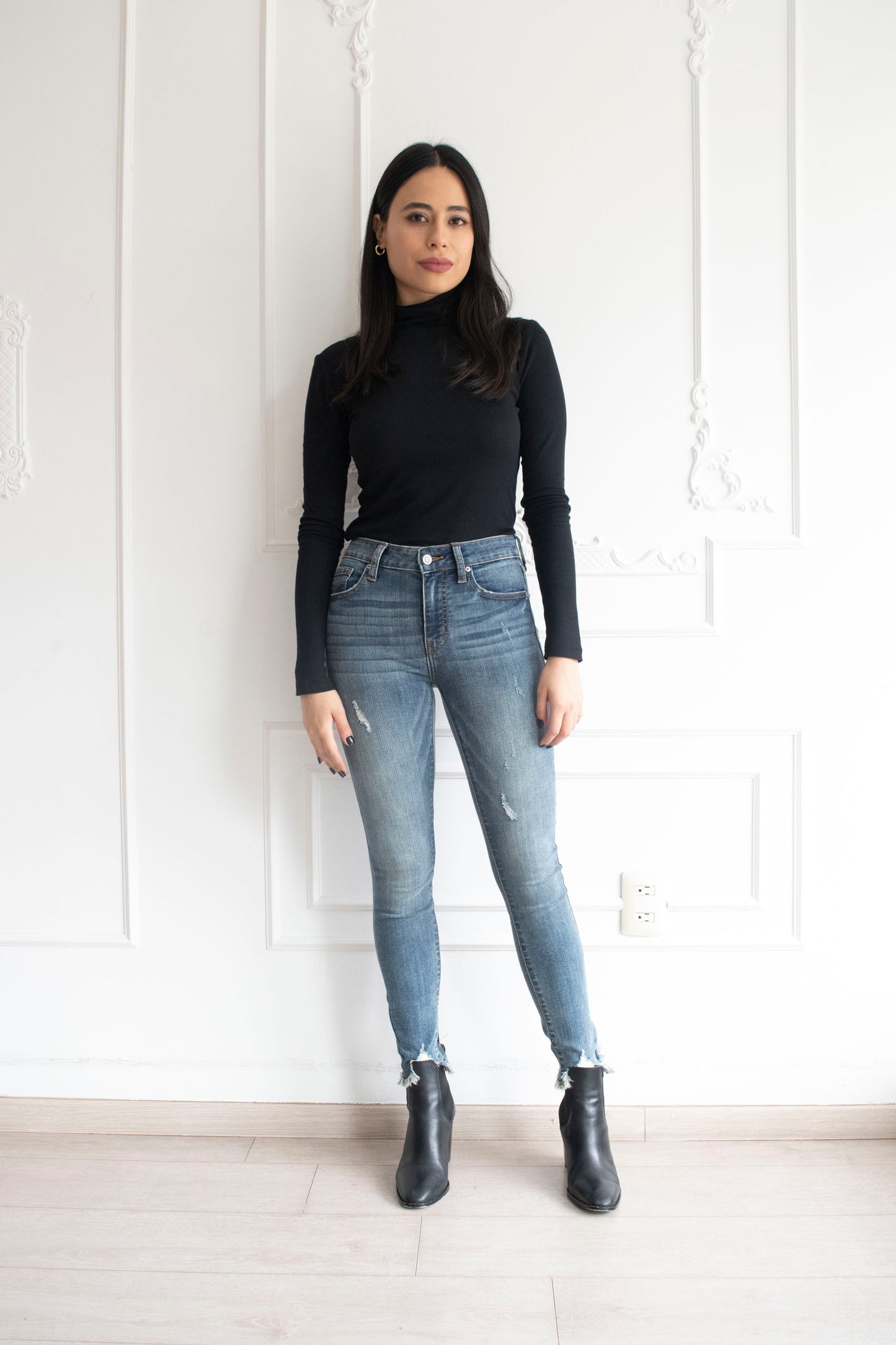 JEANS PREMIUM TIRO ALTO