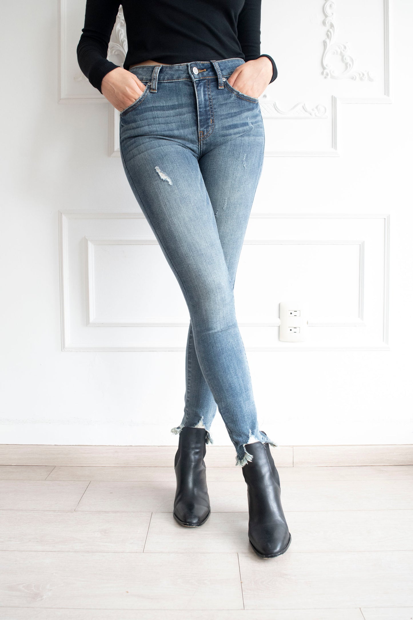 JEANS PREMIUM TIRO ALTO