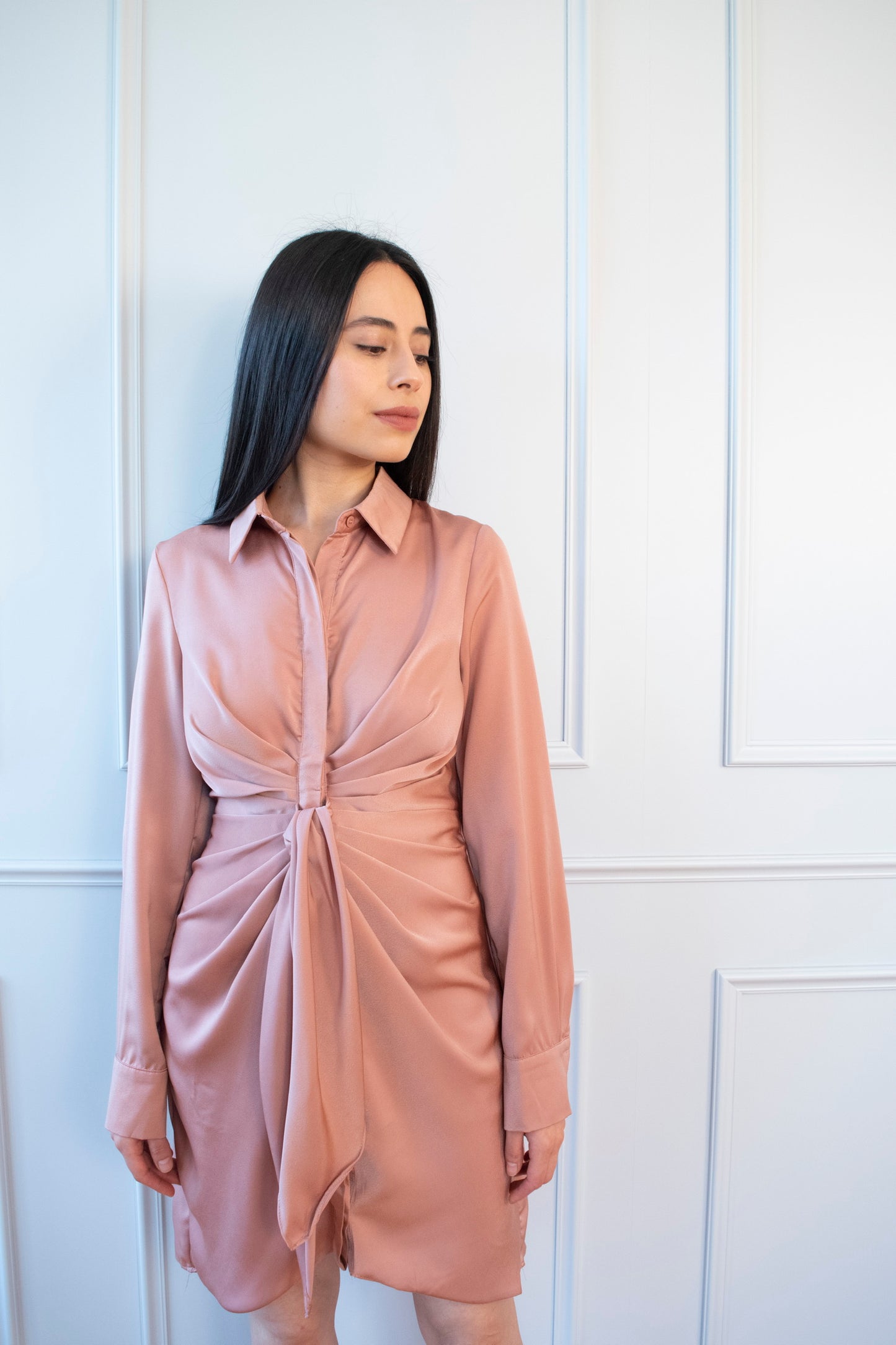 VESTIDO PREMIUM DRAPEADO