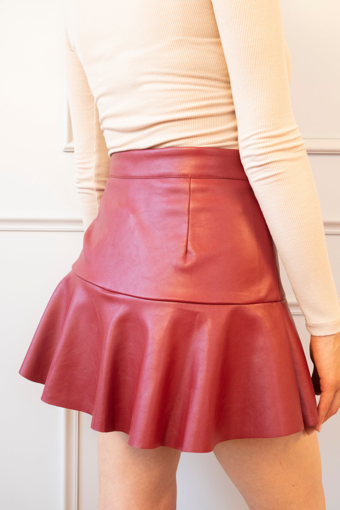 FALDA SHORT PREMIUM VOLANTE