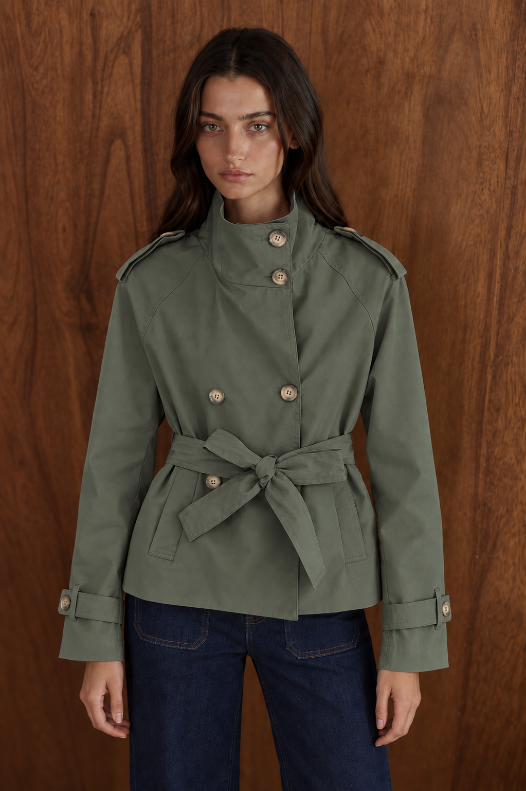 DISPONIBLE 13 DE OCTUBRE TRENCH CINTURÓN