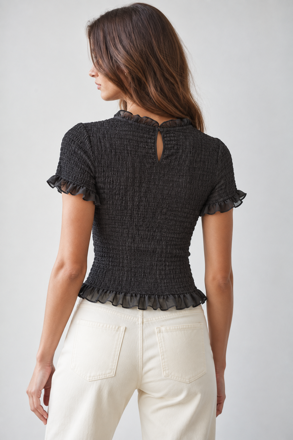 DISPONIBLE 14 DE SEPTIEMBRE TOP ELASTICO TRANSPARENCIA