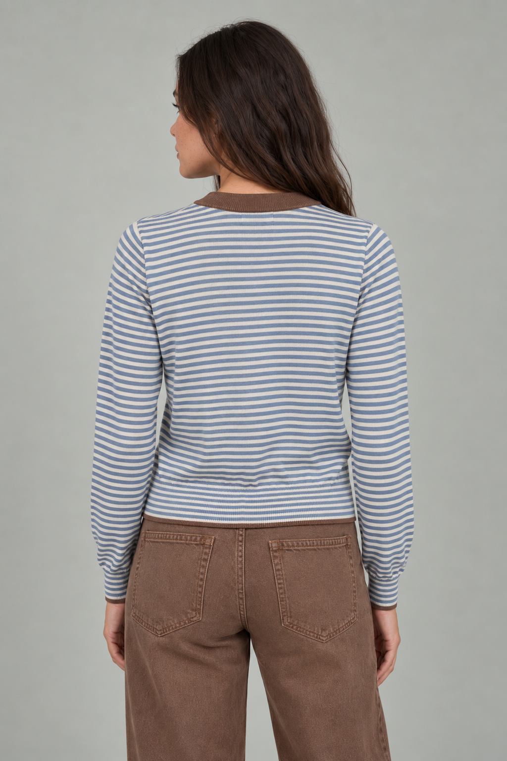 CARDIGAN LIGERO ESTAMPADO RAYAS