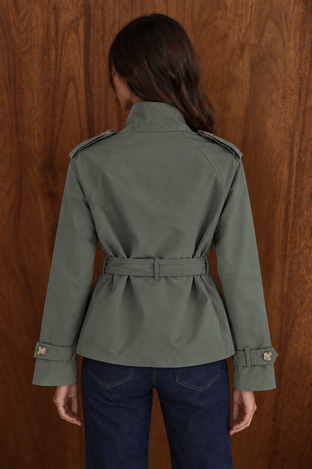DISPONIBLE 13 DE OCTUBRE TRENCH CINTURÓN