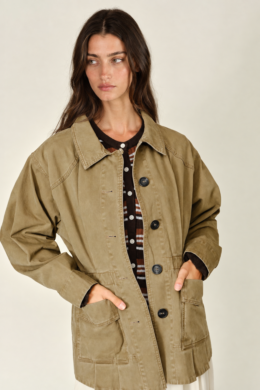 DISPONIBLE 14 DE SEPTIEMBRE CHAMARRA PARKA PREMIUM ALGODÓN