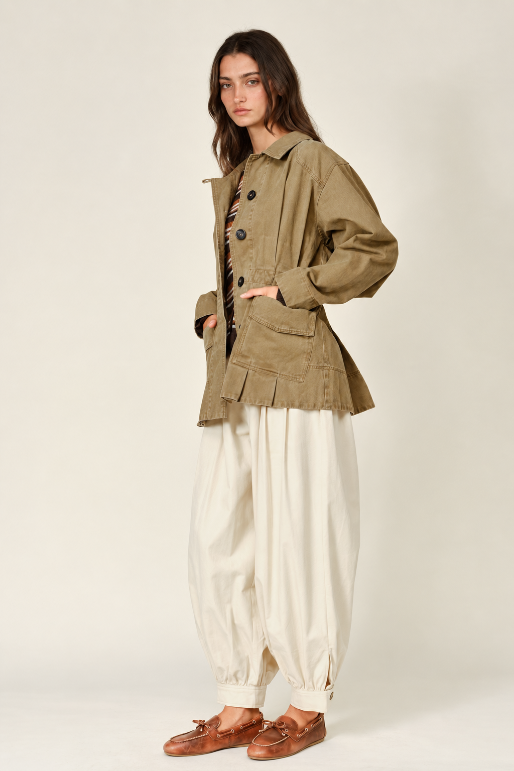 DISPONIBLE 14 DE SEPTIEMBRE CHAMARRA PARKA PREMIUM ALGODÓN