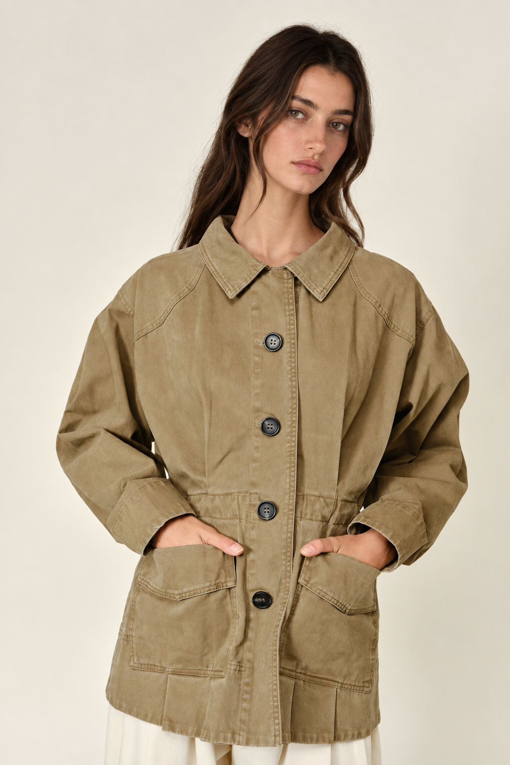 DISPONIBLE 14 DE SEPTIEMBRE CHAMARRA PARKA PREMIUM ALGODÓN