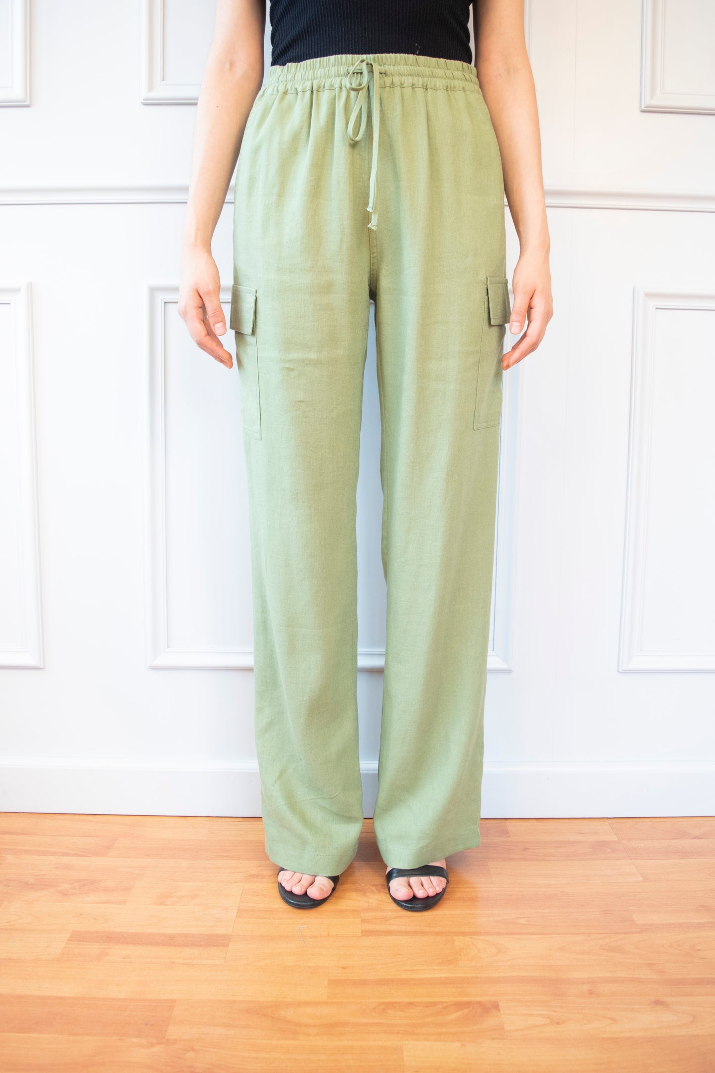 PANTALON LINO CARGO