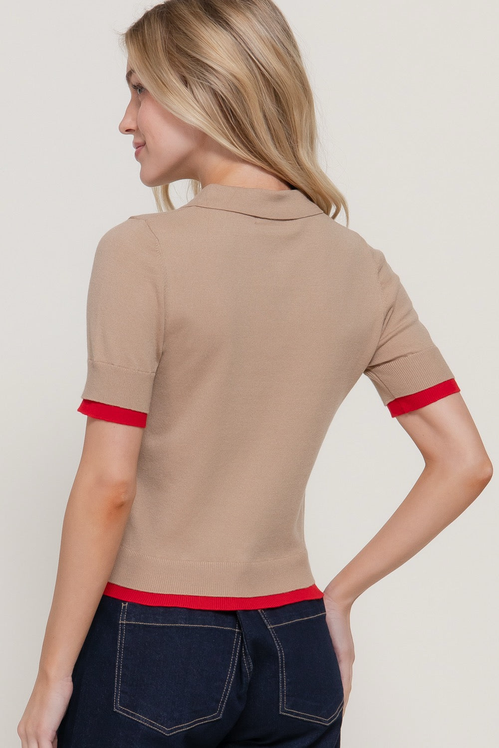 DISPONIBLE 1 DE JULIO TOP POLO FIBRA NATURAL