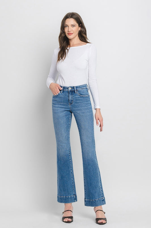 JEANS PIERNA BOOTCUT 32" MEZCLILLA PREMIUM