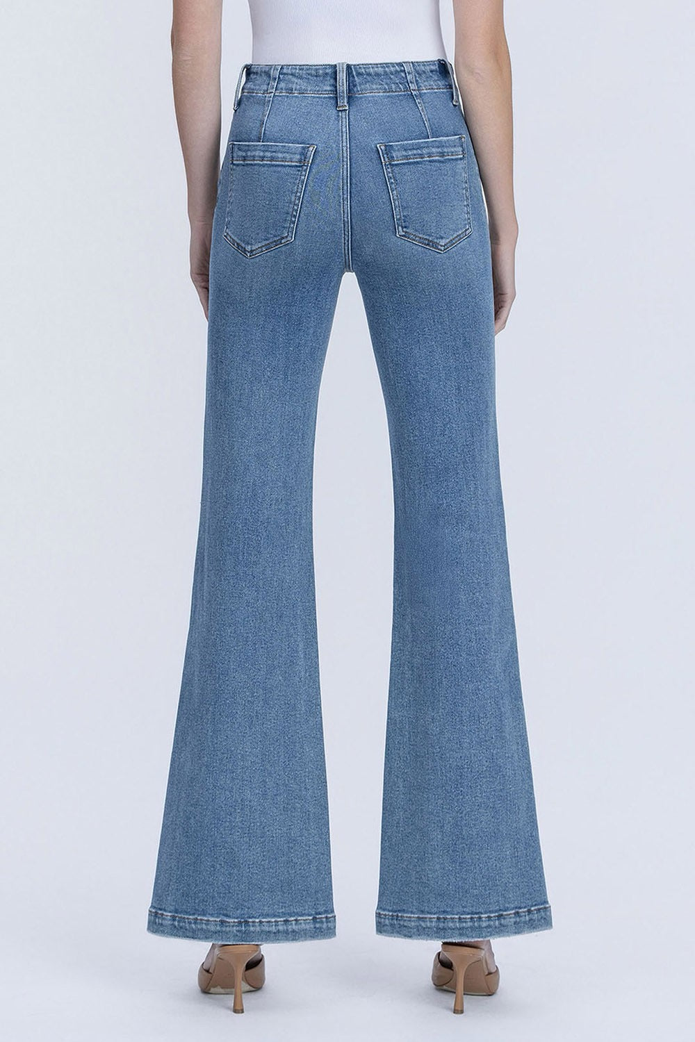 JEANS PIERNA ANCHA 32" MEZCLILLA PREMIUM
