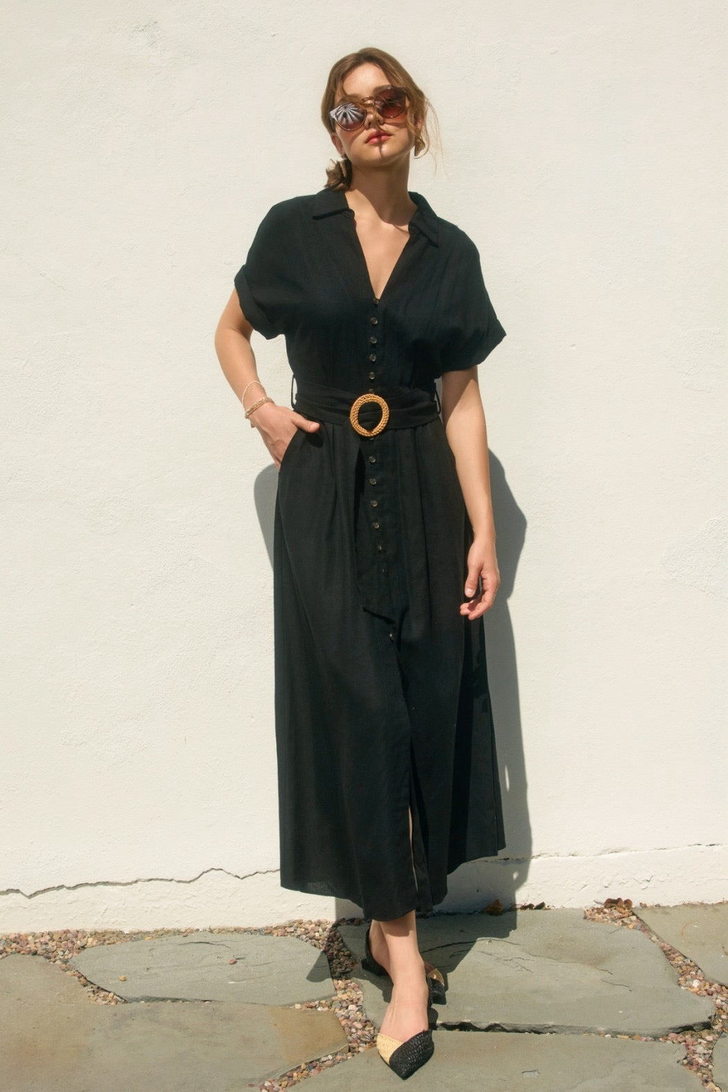 VESTIDO PREMIUM ALGODON-LINO
