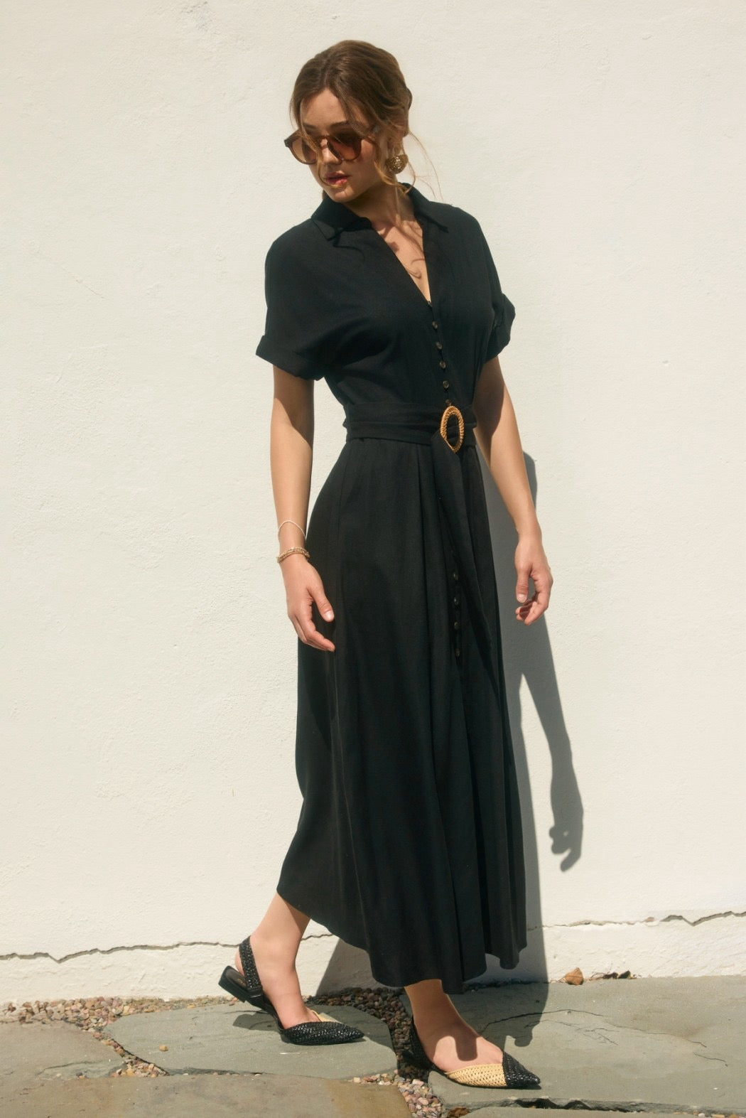 VESTIDO PREMIUM ALGODON-LINO
