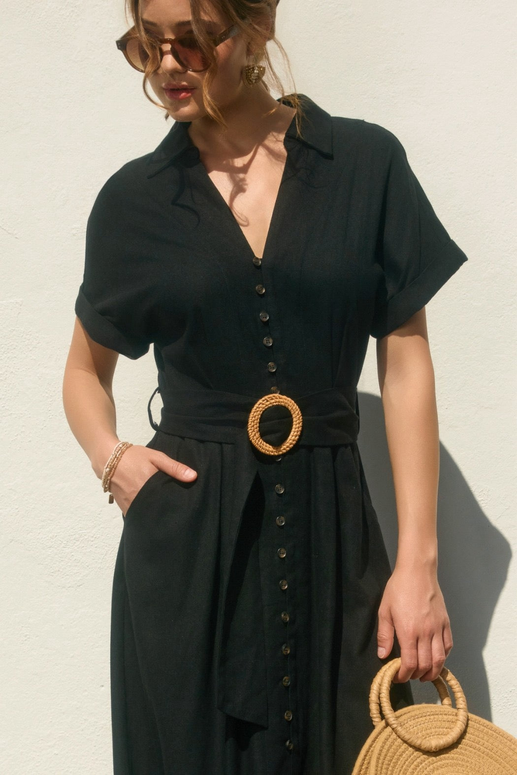 VESTIDO PREMIUM ALGODON-LINO