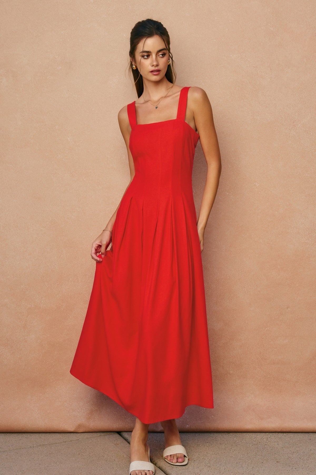 VESTIDO PREMIUM ALGODON-LINO