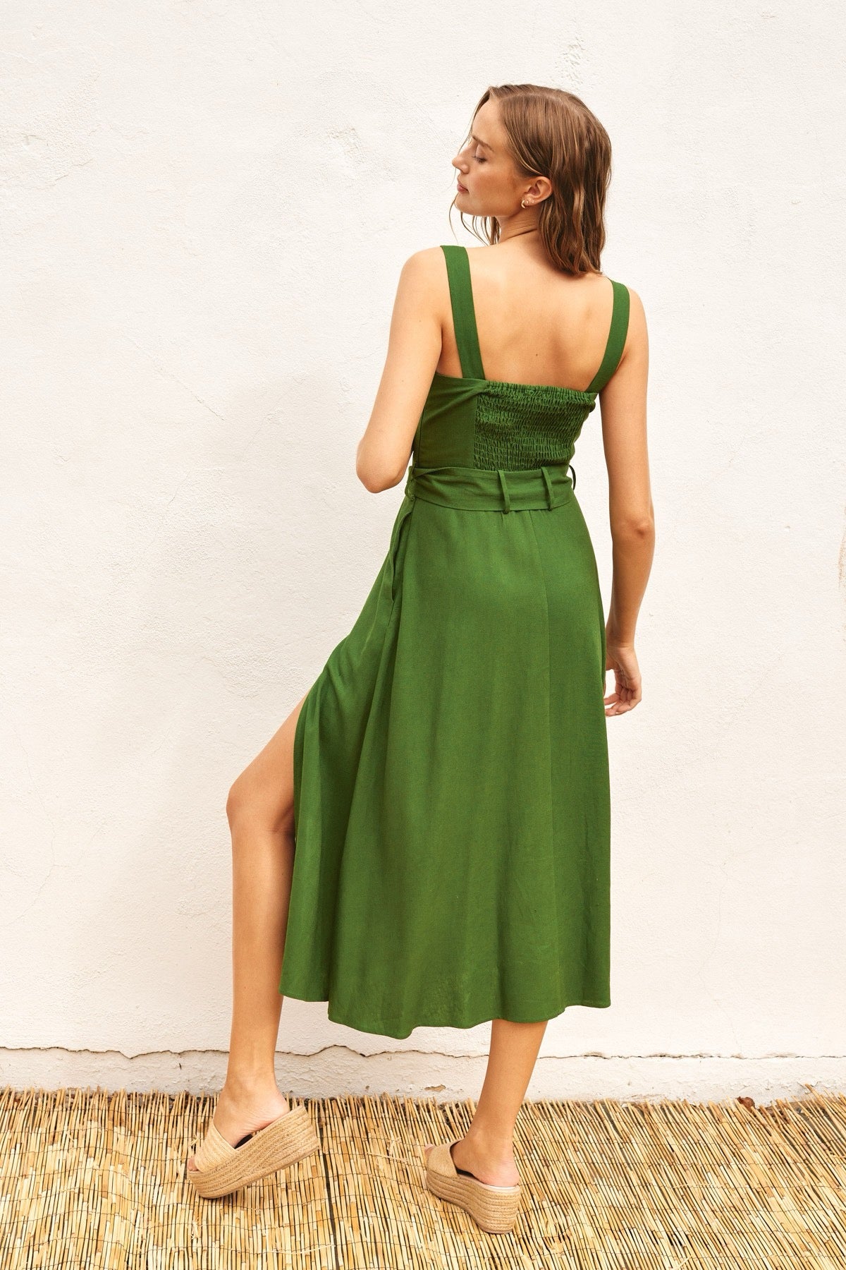 VESTIDO PREMIUM ALGODÓN CINTURON