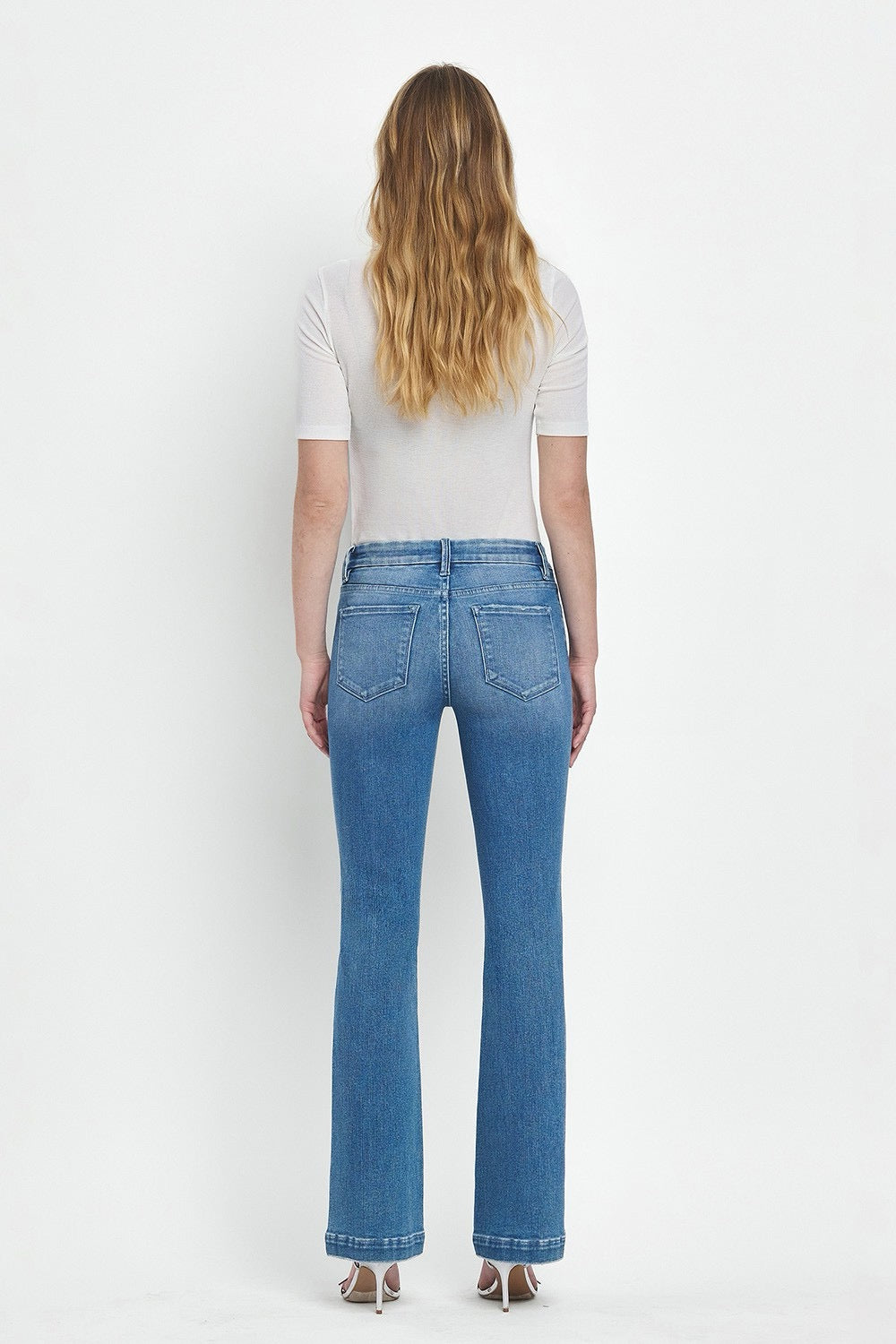 JEANS PIERNA BOOTCUT 32" MEZCLILLA PREMIUM