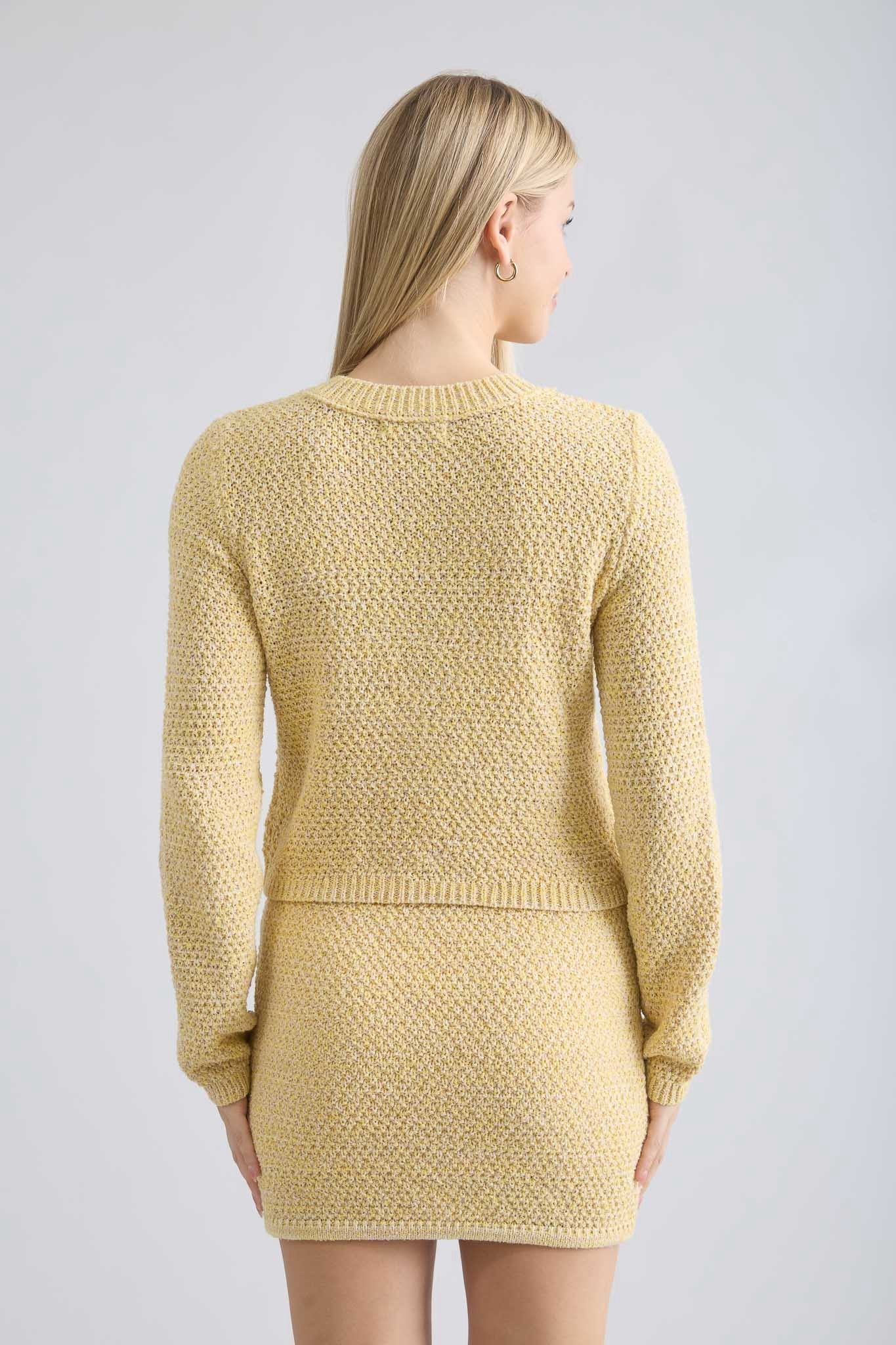CARDIGAN TEJIDO FIBRA NATURAL