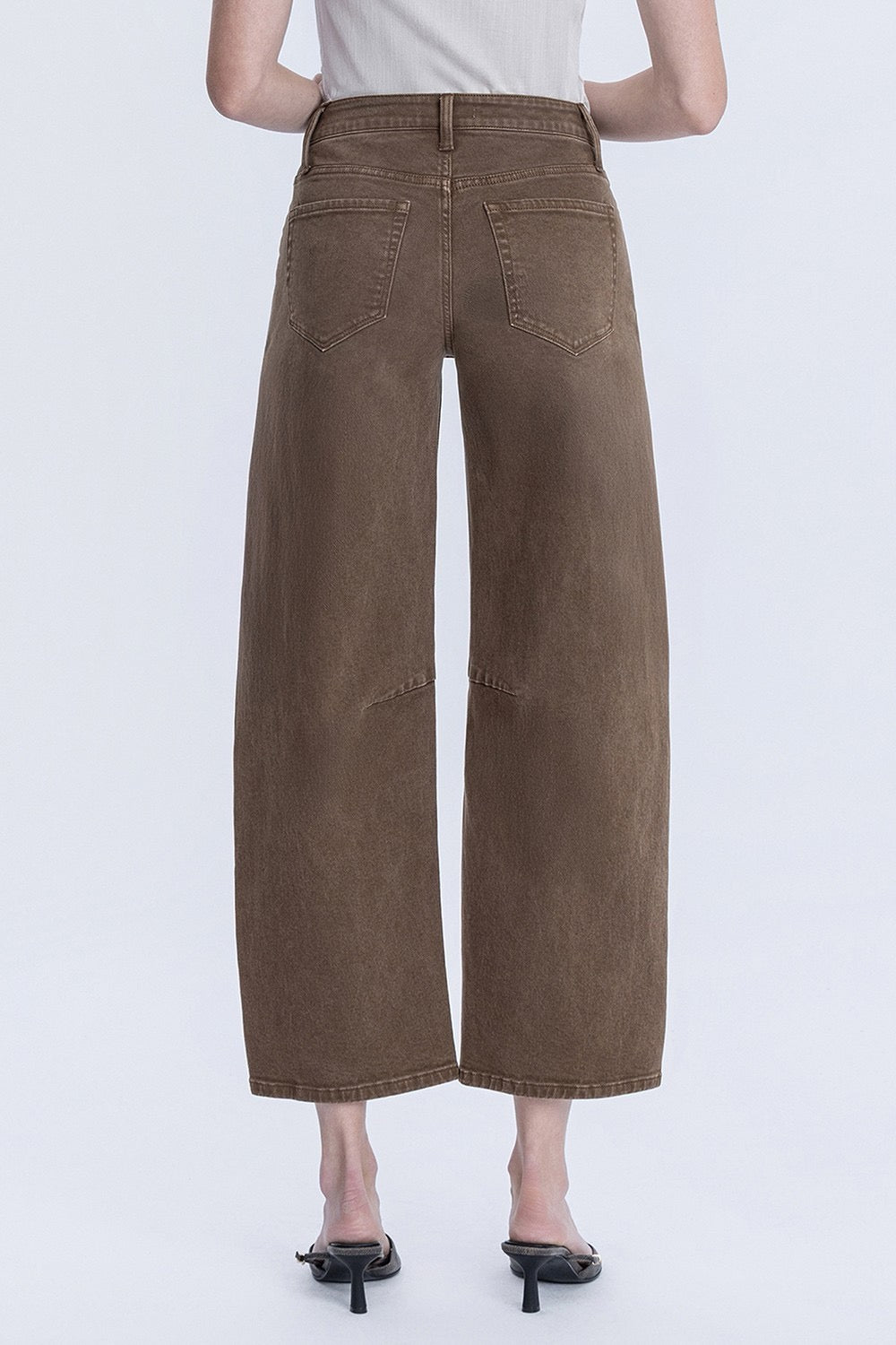 JEANS PIERNA BARRIL 27" MEZCLILLA PREMIUM