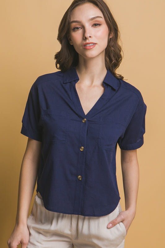 CAMISA LINO-VISCOSA