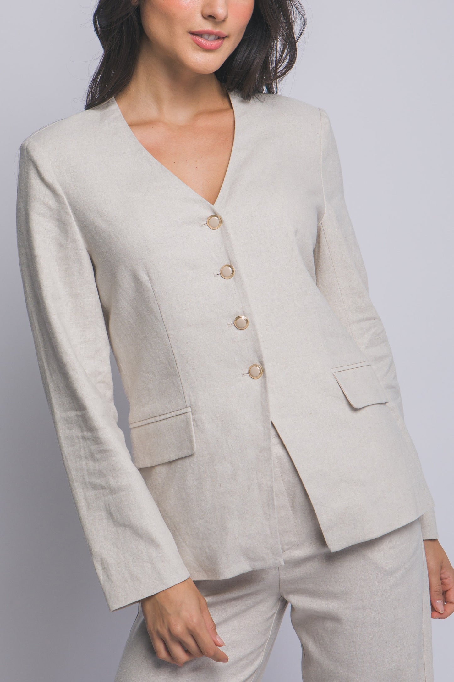 BLAZER LINO-VISCOSA