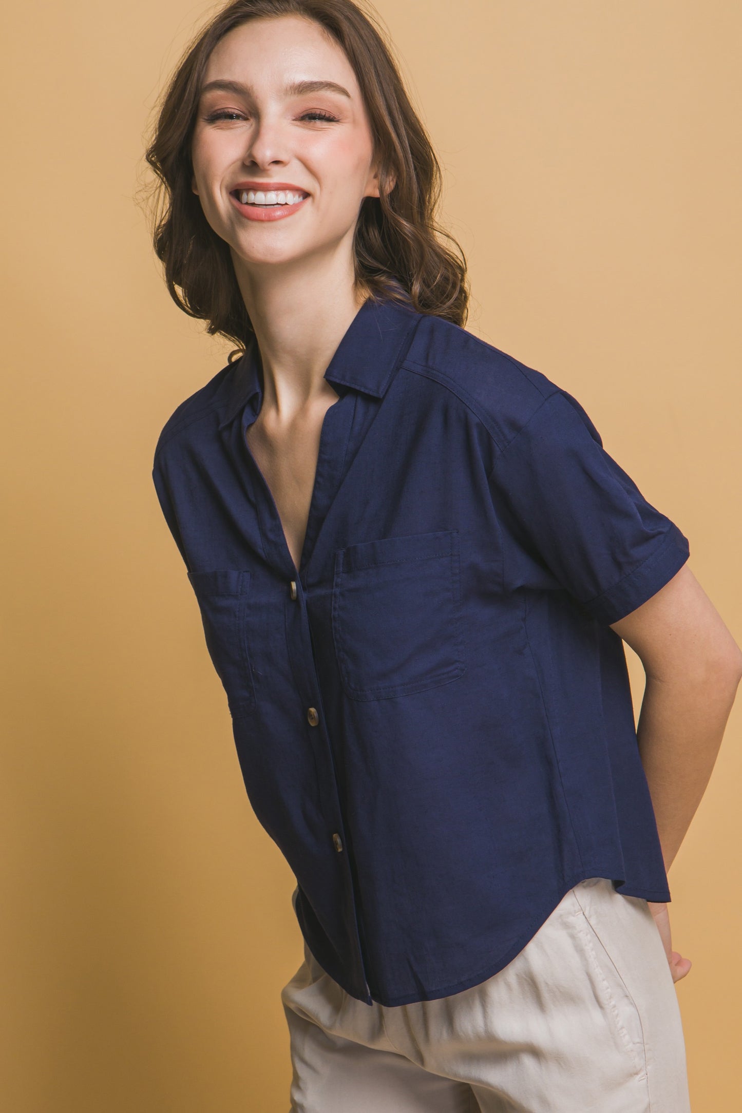 CAMISA LINO-VISCOSA
