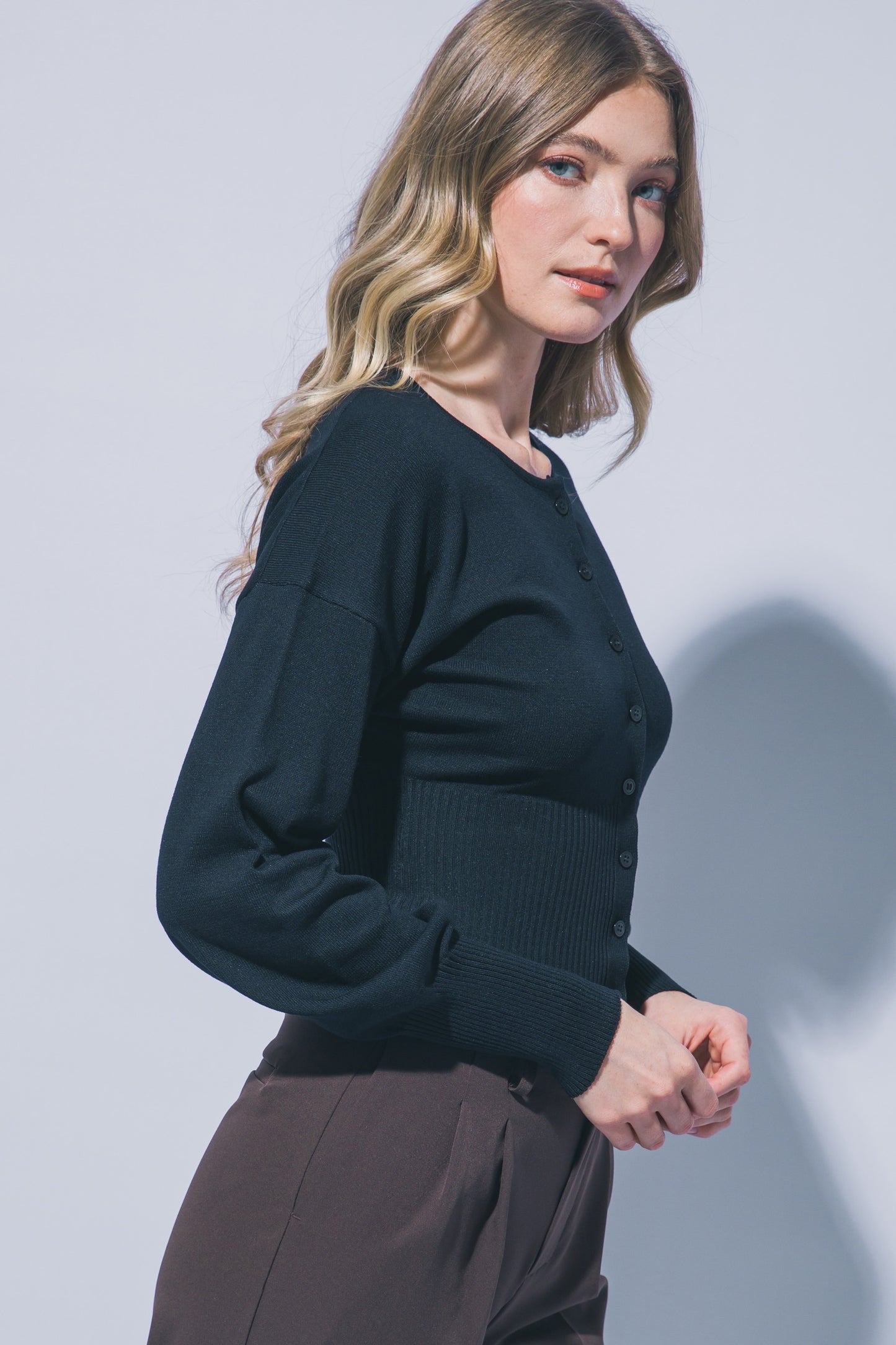 CARDIGAN FIBRA NATURAL
