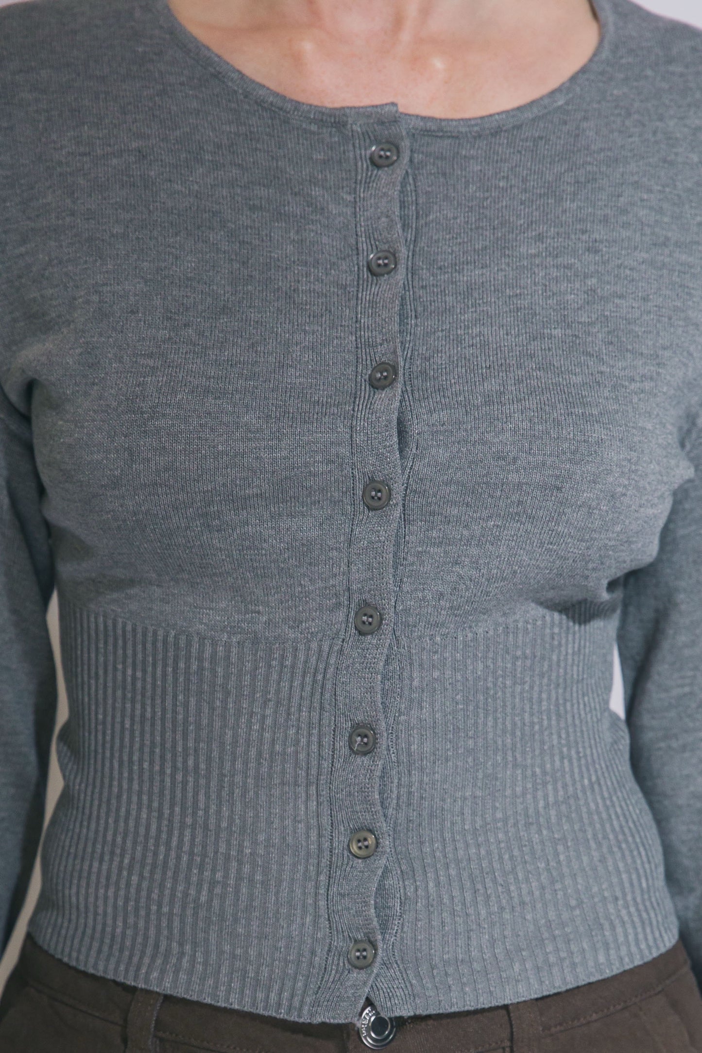 CARDIGAN FIBRA NATURAL