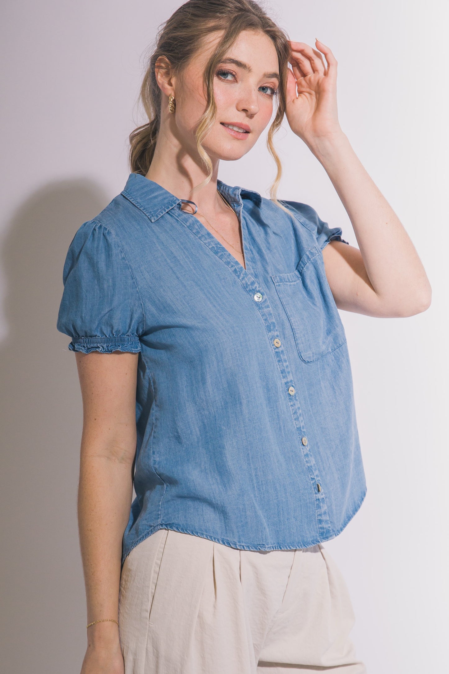 BLUSA 100% TENCEL