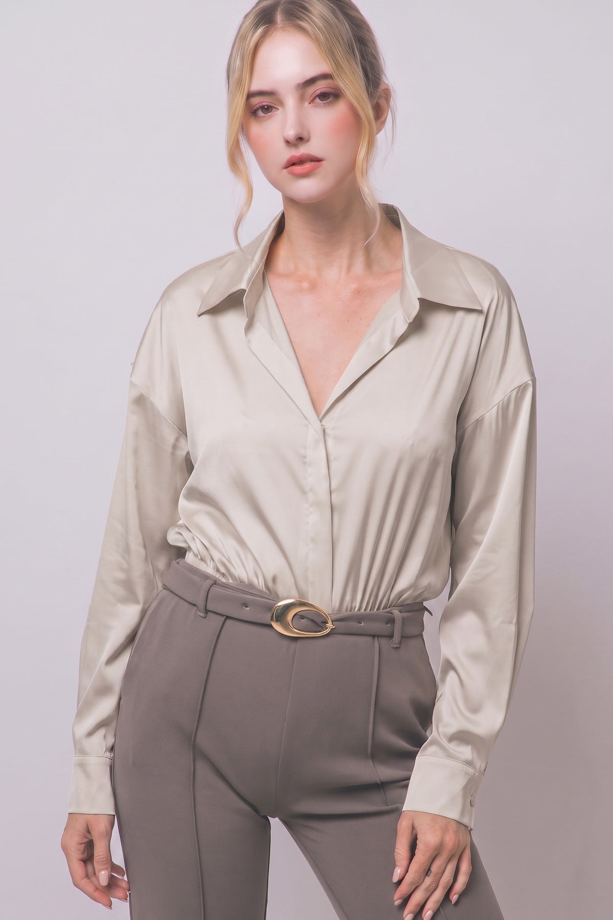 BODY CAMISA SATINADA