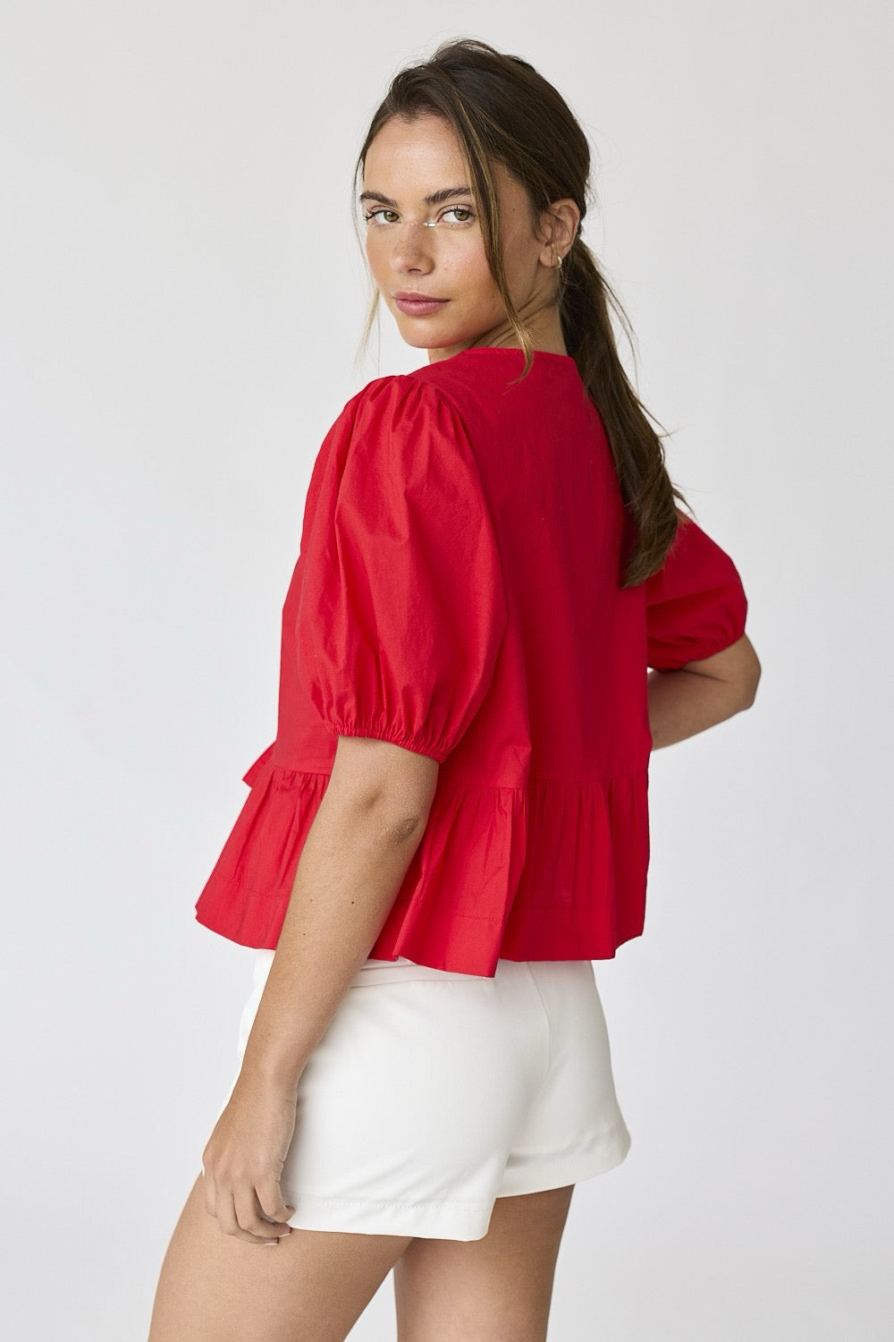 BLUSA LAZOS ALGODÓN