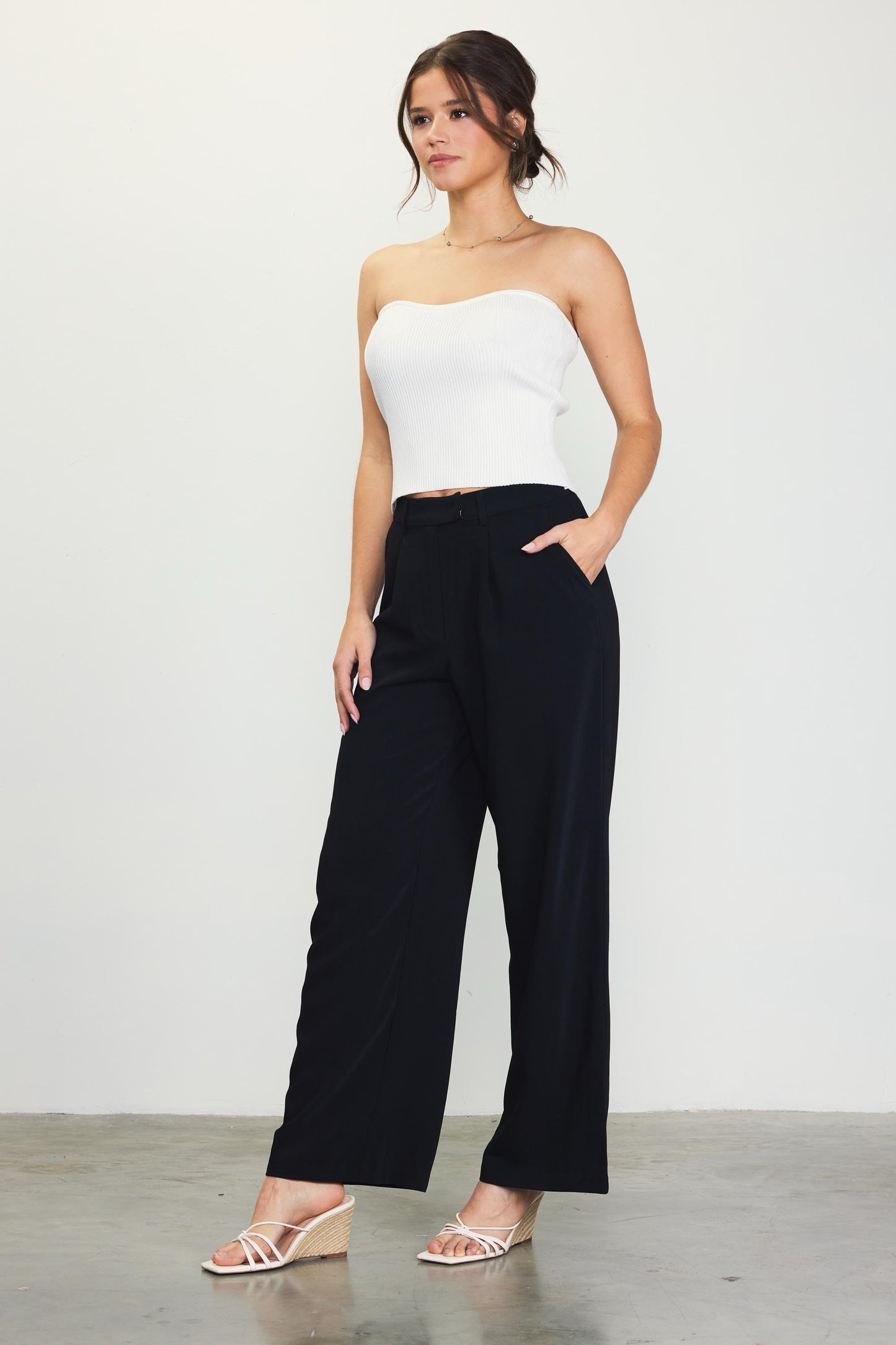 PANTALON PIERNA ANCHA PREMIUM