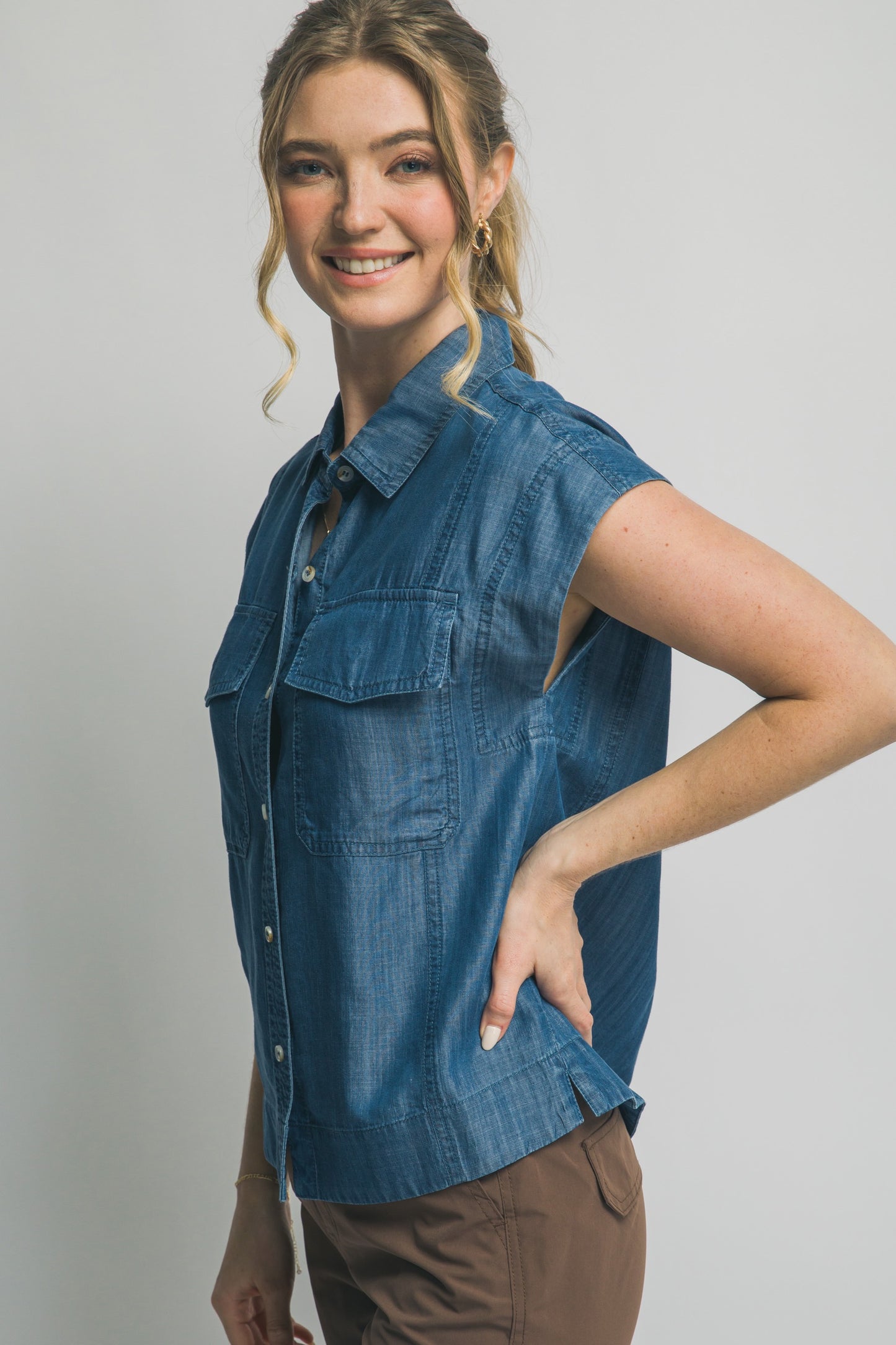 CAMISA 100% TENCEL