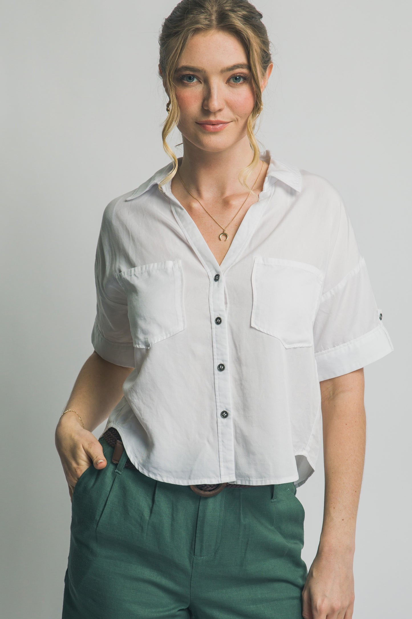 CAMISA 100% TENCEL
