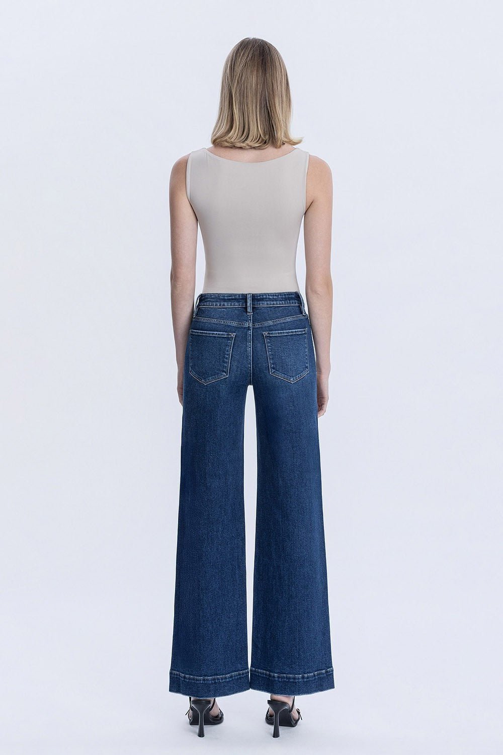 JEANS PIERNA ANCHA 32" MEZCLILLA PREMIUM